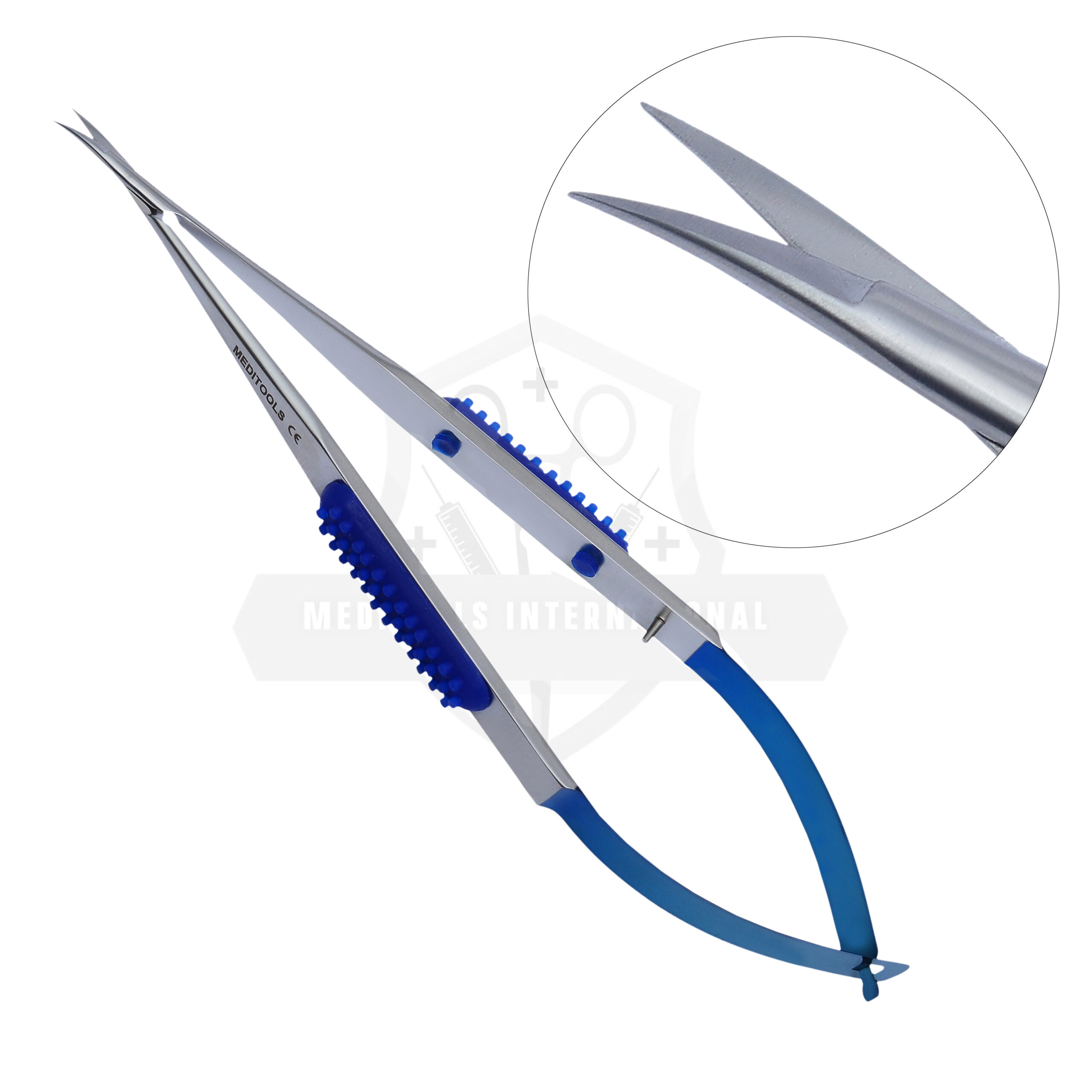 Micro Spring Iris Scissor flat handle - Image 2